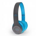 Casque Stéréo MP3 Sans Fil P47 Bluetooth - Bleu
