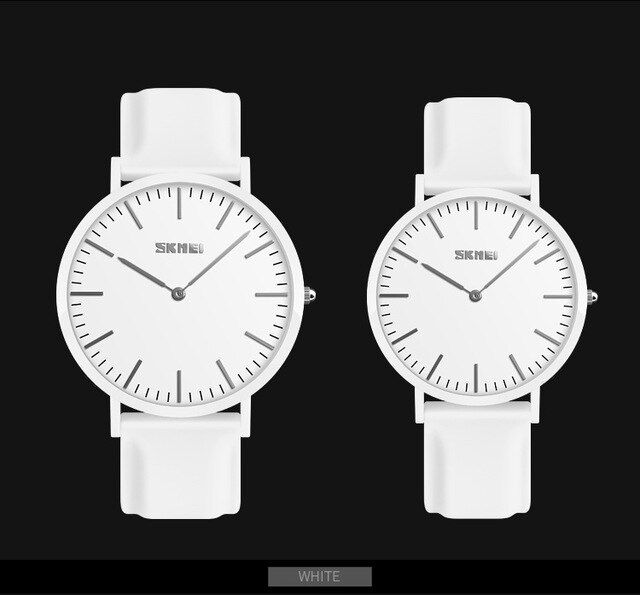 Montre pour Couple Skmei R f 9179 white en tunis meilleur prix